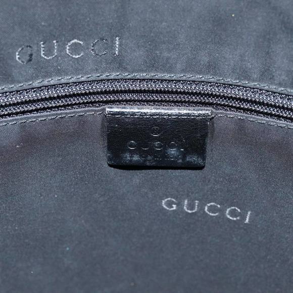 GUCCI Shoulder Bag Suede Black 001 3770 Auth 76389 - Picture 16 of 16